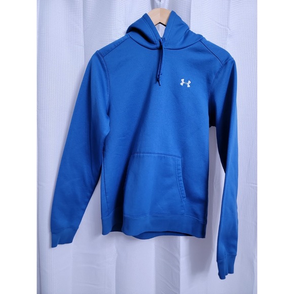 Under Armour Blue Hoodie Men's MEDIUM - Picture 2 of 6